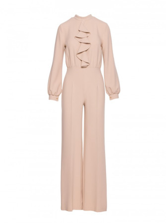 S420 Smėlinis kombinezonas su raukiniu - smėlio