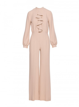 S420 Smėlinis kombinezonas su raukiniu - smėlio