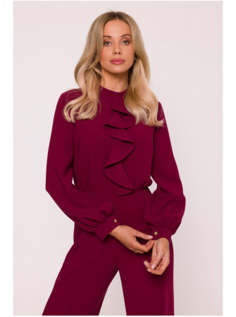 S420 Bendrautas su raukiniu - kaštoninė