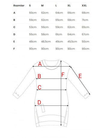 M676 Pullover tunic with zippers - candy pink