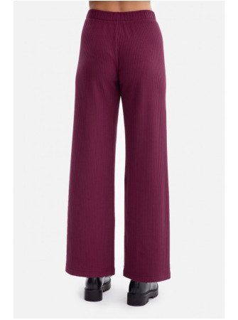 B300 Briaunoto trikotažo kelnės - slyvų