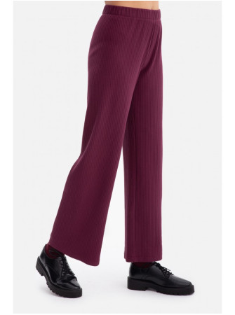 B300 Briaunoto trikotažo kelnės - slyvų