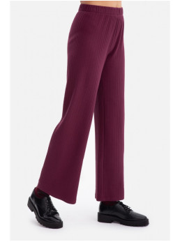 B300 Briaunoto trikotažo kelnės - slyvų