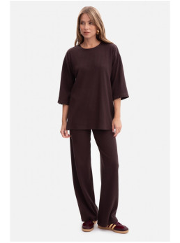 B300 Ryto mezginio kelnės - dark chocolate