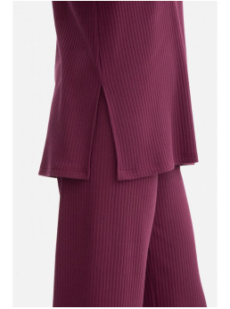 B301 Riebtinis megztinis - slyvų