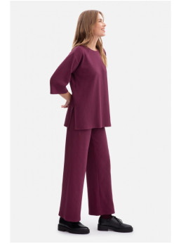 B301 Riebtinis megztinis - slyvų