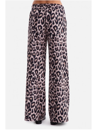 B302 Raštuoti trikotažiniai kelnės - spalva