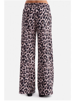 B302 Raštuoti trikotažiniai kelnės - spalva