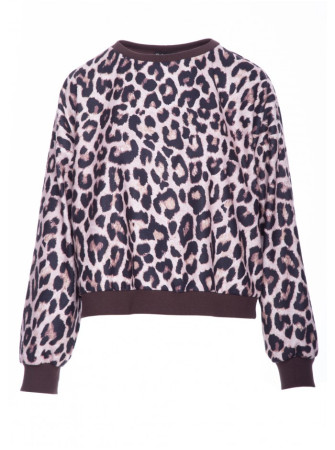 B303 Raštuotas megztinis - spalva