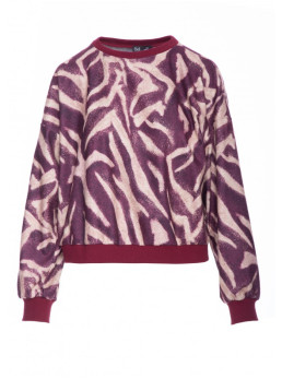 B303 Megztinis su raštu "Modelis 2" - spalva