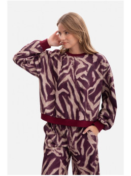 B303 Megztinis su raštu "Modelis 2" - spalva