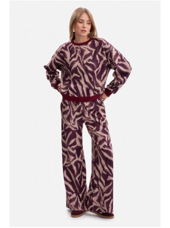 B303 Megztinis su raštu "Modelis 2" - spalva