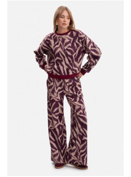 B303 Megztinis su raštu "Modelis 2" - spalva