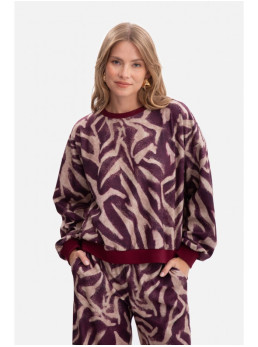 B303 Megztinis su raštu "Modelis 2" - spalva