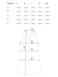 K128 Plain A-line dress with a bow - ecru