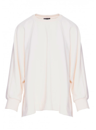 B306 Megztinis laisvo stiliaus - vanilla