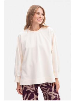 B306 Megztinis "B306" laisvo stiliaus - vanilla