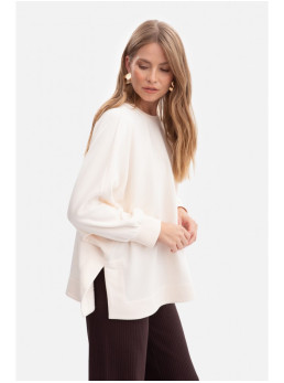 B306 Megztinis "B306" laisvo stiliaus - vanilla