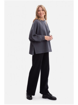 B306 Megztinis "Relaxed Fit" - steel