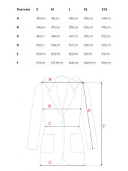 M691 Hooded blazer with single button - red