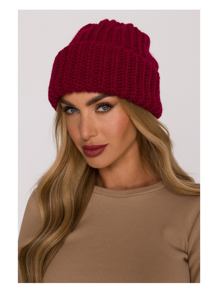 M895 Riešutinė kepurė - kaštoninė