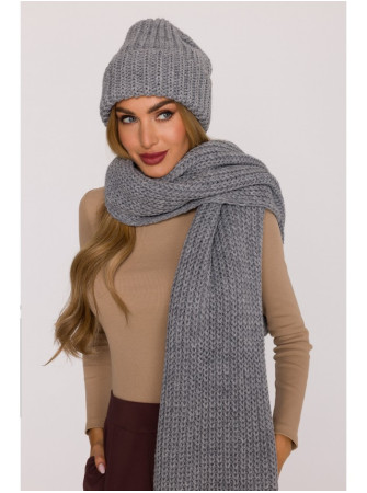 M895 Riešutinė kepurė - pilka