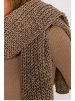 M896 Riešutinės faktūros šalikas - smėlio