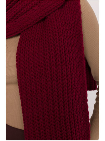 M896 Rievėtas šalikas - kaštoninė