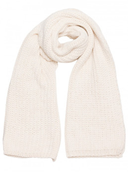 M896 Riešutinės tekstūros šalikas - nebalinta