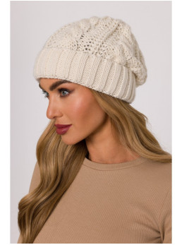 M897 Raštuotas megztas šalmas - nebalinta