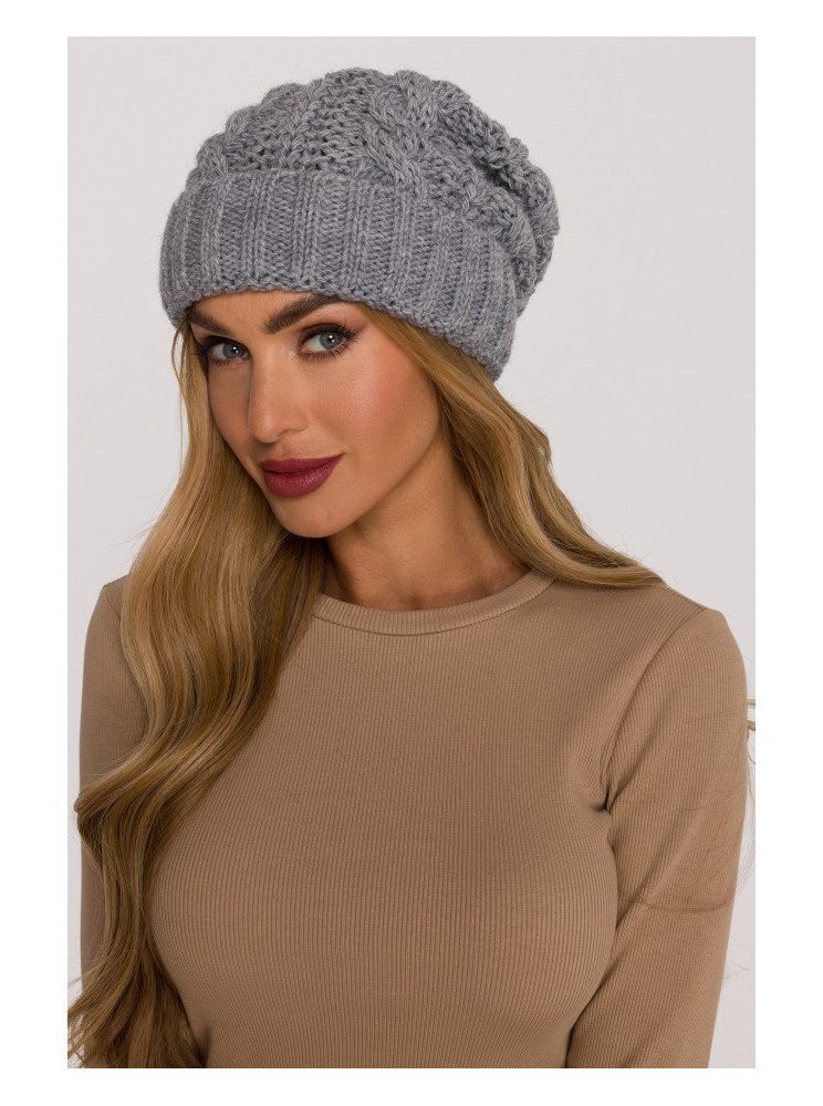 M897 Megzta kepurė su pynėmis - szary