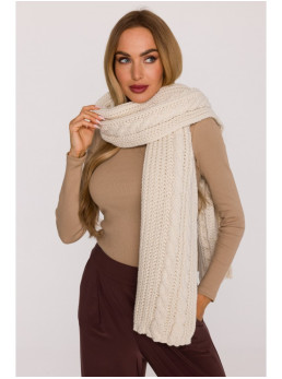 M898 Pintas šalikas - nebalinta