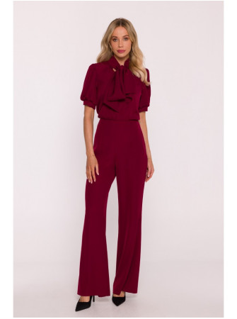 S421 Kombinezonas su raišteliu - kaštoninė