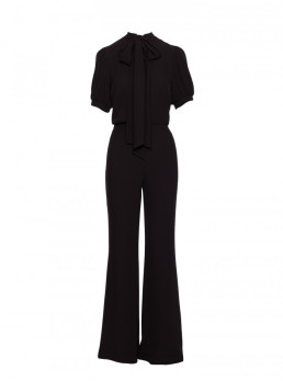 S421 Kombinezonas su raišteliu - juoda