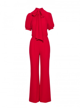 S421 Kombinezonas su raišteliu-kaspinu - raudona
