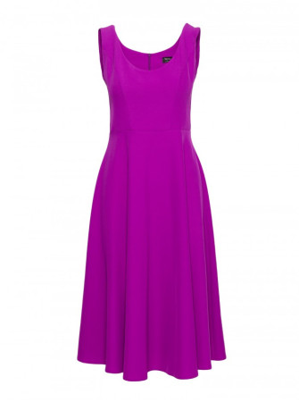 S424 Priglundanti ir platėjanti suknelė - levandų