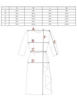 S425 Sukurknelė su raukiniais - raudona