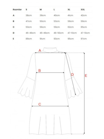 M698 A line dress with angel sleeves - khaki