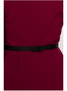 S427 Baskinė suknelė - kaštoninė