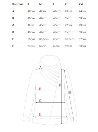 B071 Džemperis su užtrauktuku - nebalinta