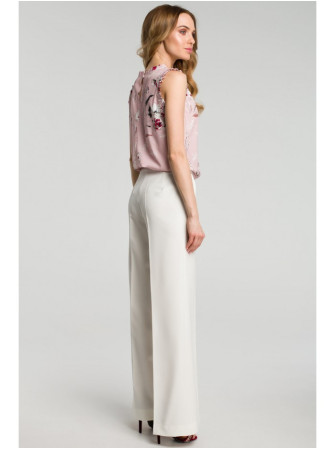 M378 Plataus kirpimo kelnės - nebalinta