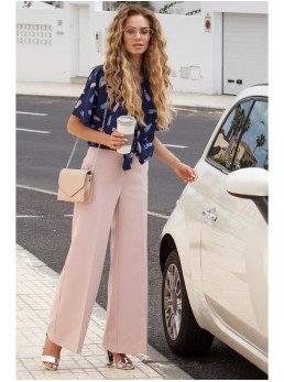 M378 Plačios kelnės - pudros