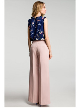 M378 Plačios kelnės - pudros