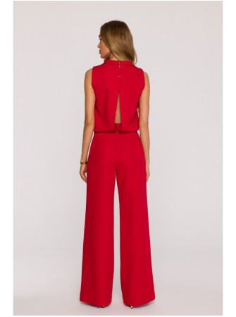 M382 Kombinezonas atvira nugara - raudona