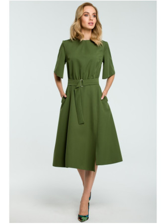 M396 Žalia suknelė - žalia