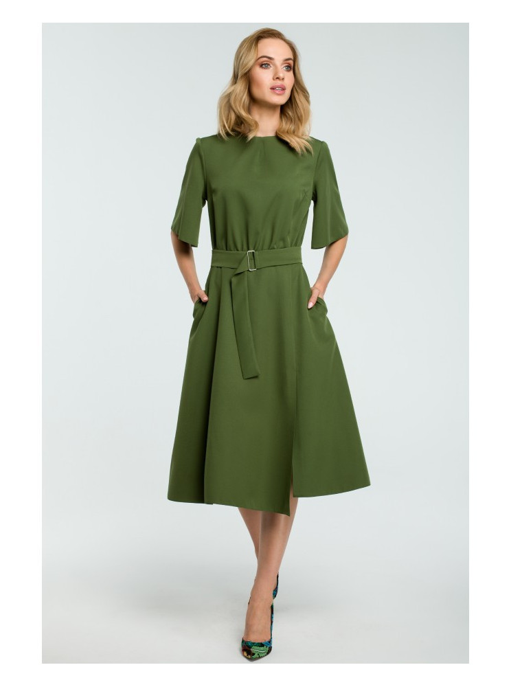 M396 Žalia suknelė - žalia