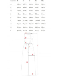 M702 Sleeveless jumpsuit with double layer top - powder