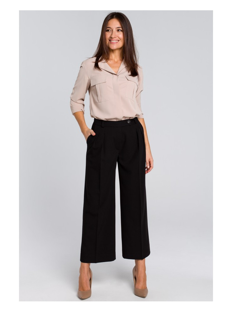 S139 Kelnės-sijonas - juoda