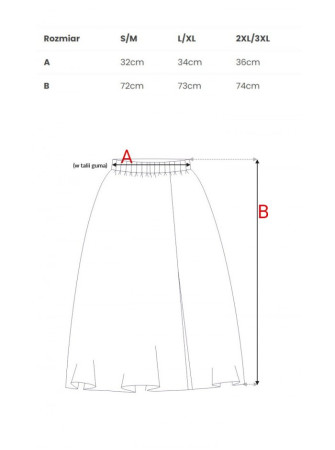 B130 Plazdantis midi sijonas - juoda
