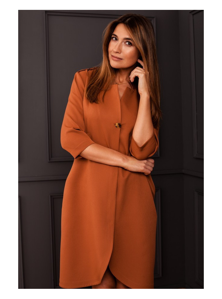 S189 Švarkelis-suknelė - ginger